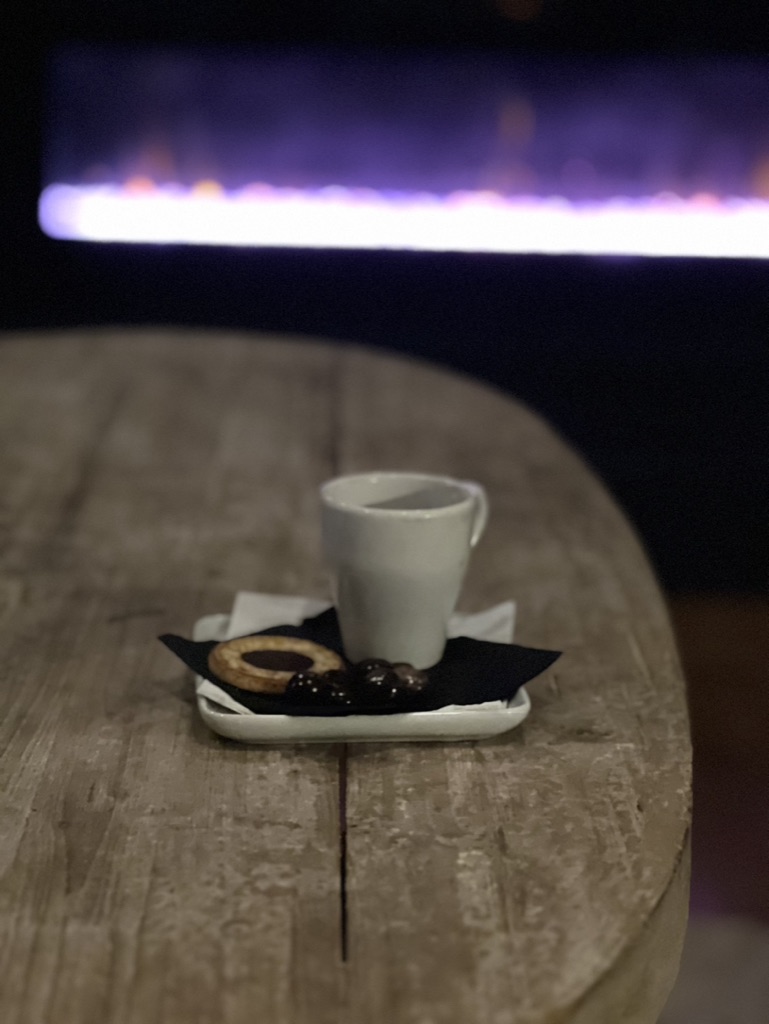Espresso service at The Clubhouse